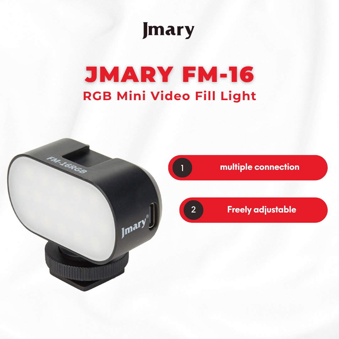 Jmary FM-16 RGB Mini Video Fill Light