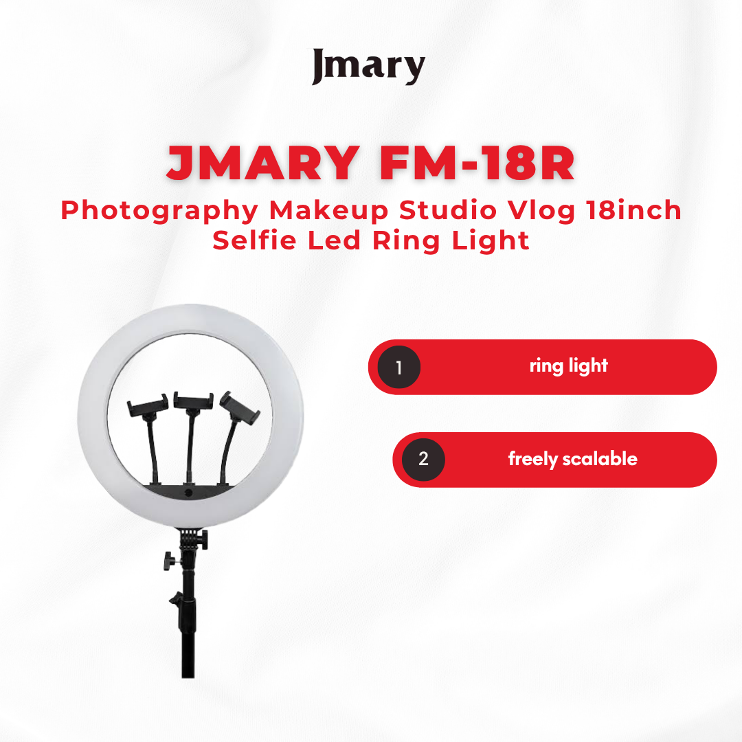 Jmary FM-18R ring light