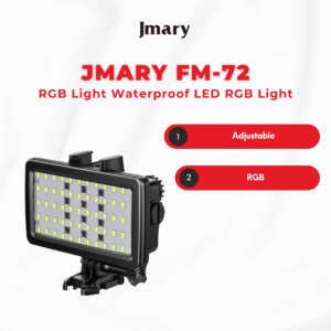Jmary FM-72 RGB Light Waterproof LED