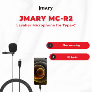 Jmary MC-R2 Lavalier Microphone for Type-C