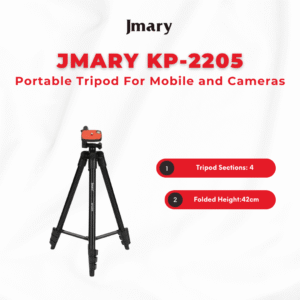 Jmary KP-2205 Portable Tripod For Mobile and Cameras