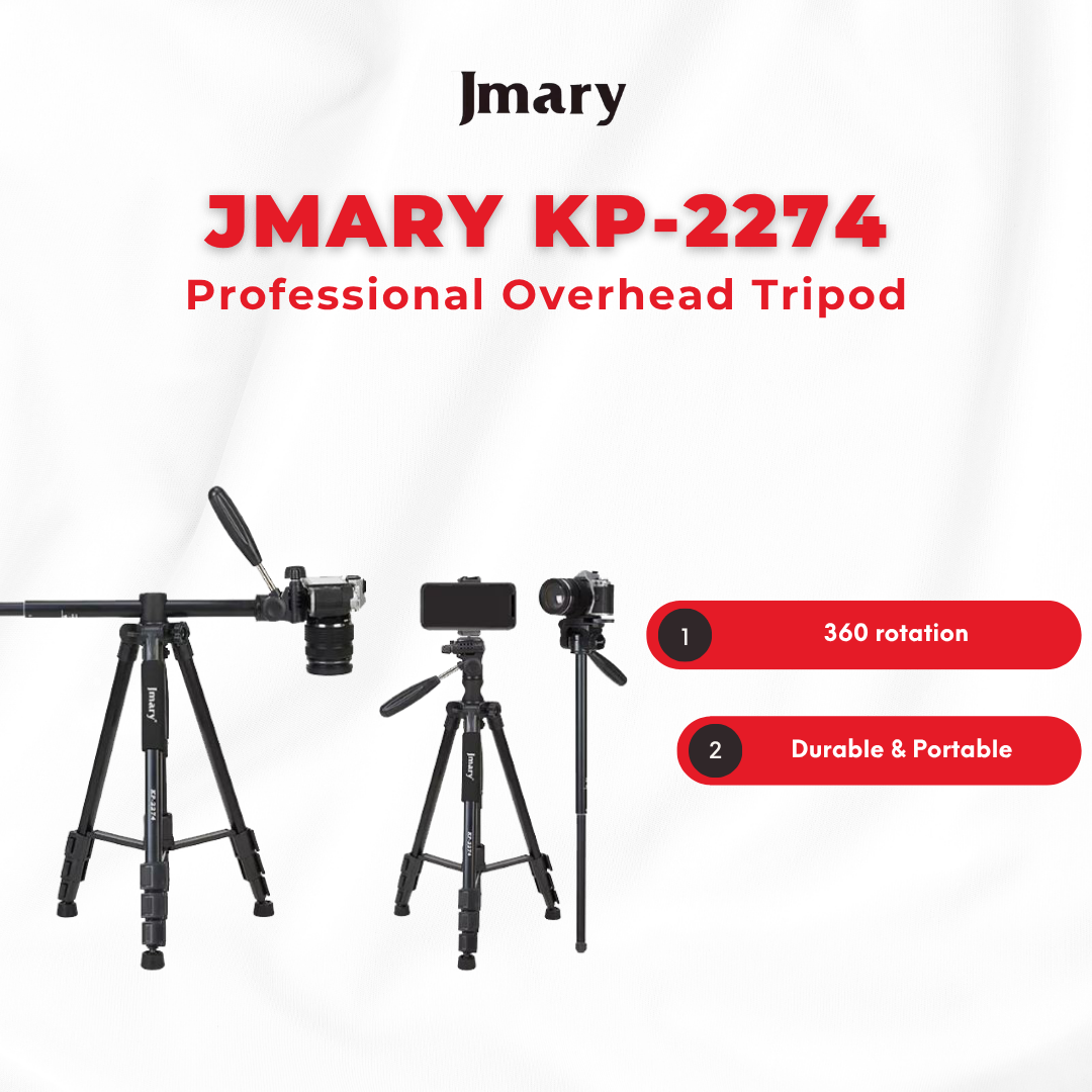 Jmary KP-2274 Professional Overhead Tripod