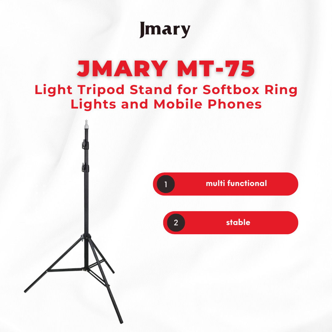 Jmary MT-75 Light Tripod Stand