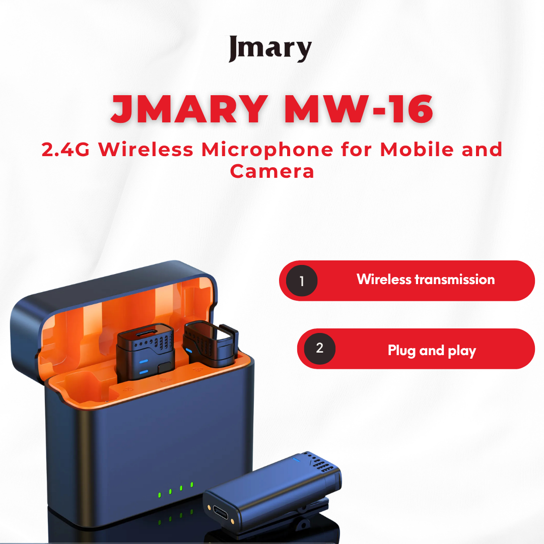 Jmary MW-16 2.4G Wireless Microphone