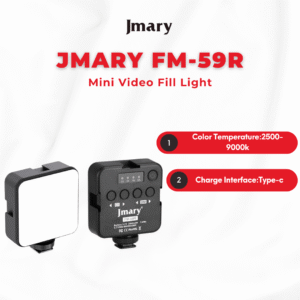 Jmary FM-59R Rechargeable Mini LED Light