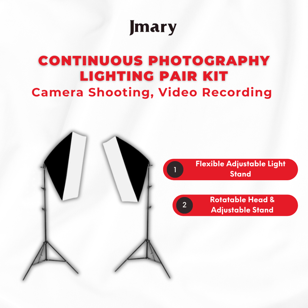 ICON Photography Studio Lighting Kit Softbox