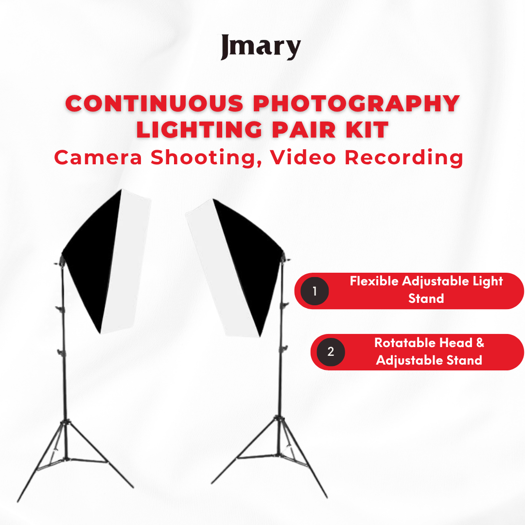 ICON Photography Studio Lighting Kit Softbox