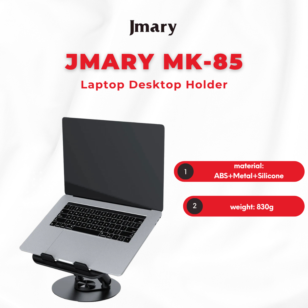 Jmary MK-85 Rotating Foldable Desktop Laptop Stand