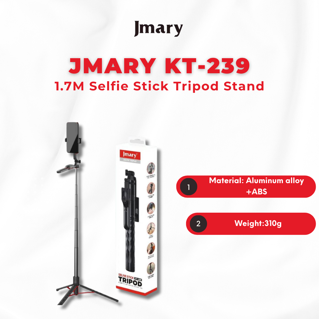 Jmary KT-239 Selfie Stick Tripod Stand