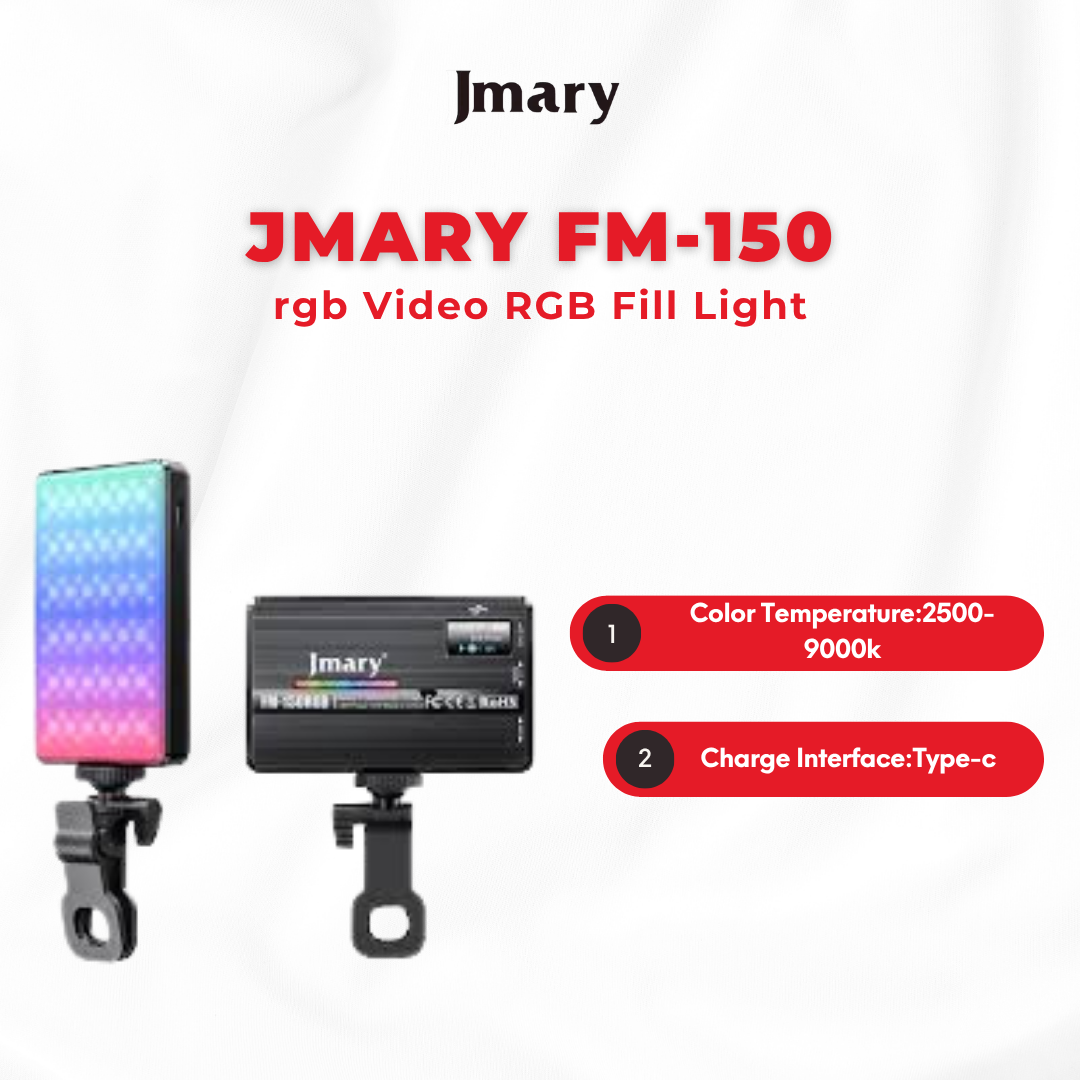 Jmary FM-150RGB Video RGB Fill Light